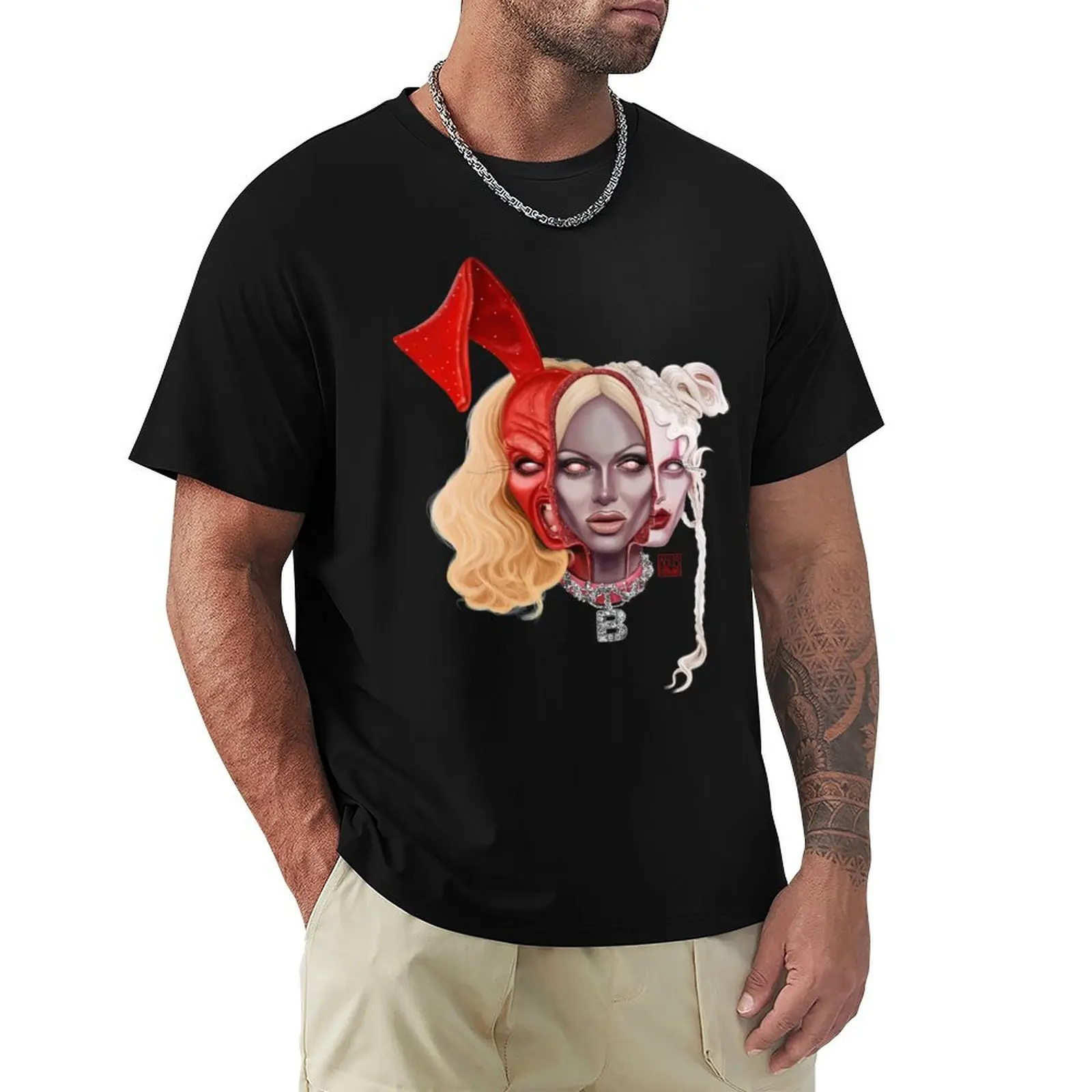 

Release the beast T-Shirt baggy shirts oversize t-shirts man plain mens t shirt