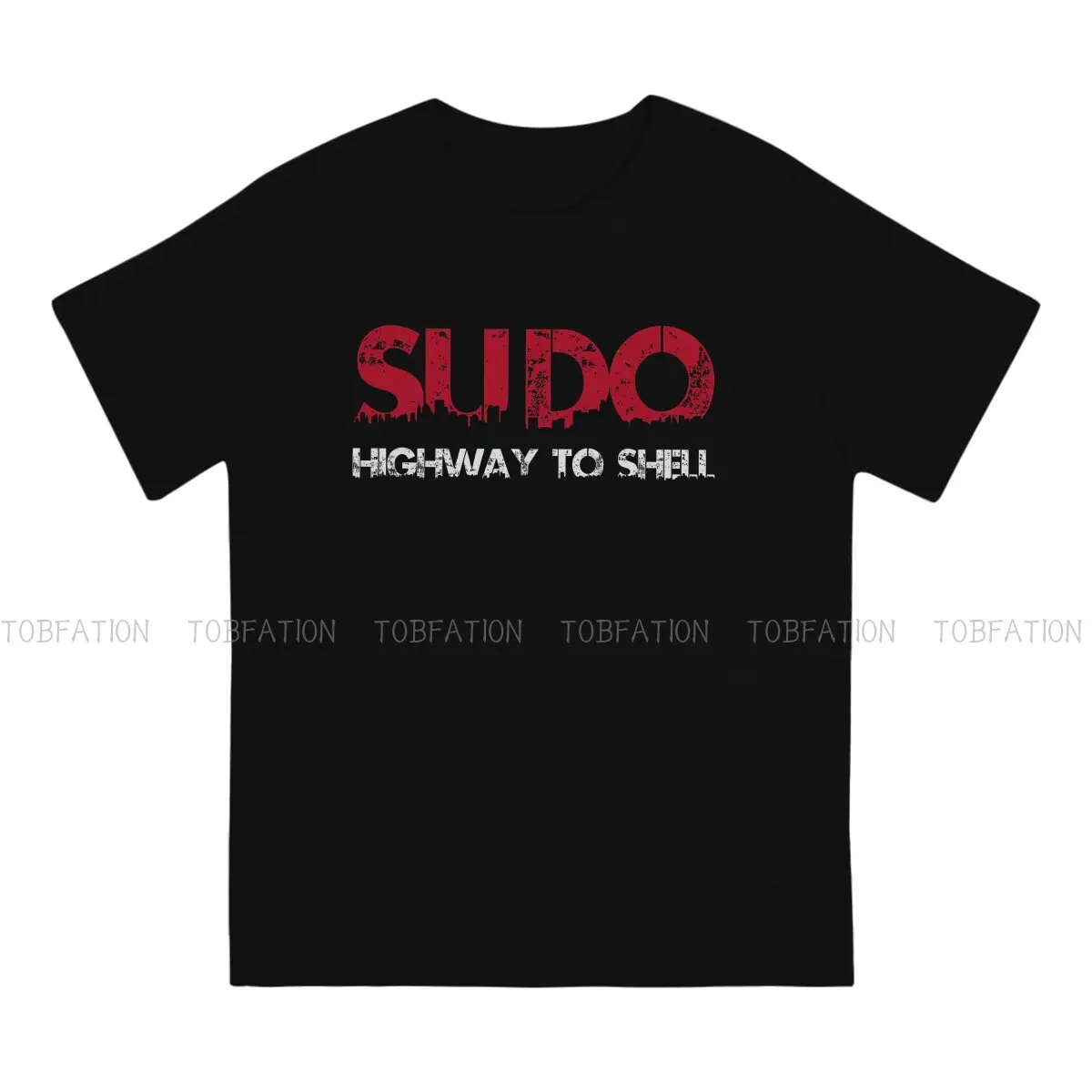 Kali Linux Root Programmer Programming Computer Code Sudo Rm Rf Highway To Shell T Shirt Goth Men\'s Summer Cotton O-Neck TShirt