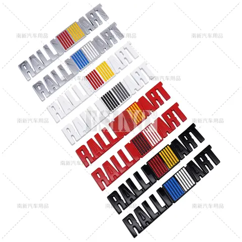 कार स्टाइलिंग 3D मेटल जिंक अलॉय प्रतीक कार बॉडी बैज स्टिकर डीकल ऑटो एक्सेसरी मित्सुबिशी रैलीआर्ट रैली आर्ट के लिए 10 best sales रैलीआर्ट - №6