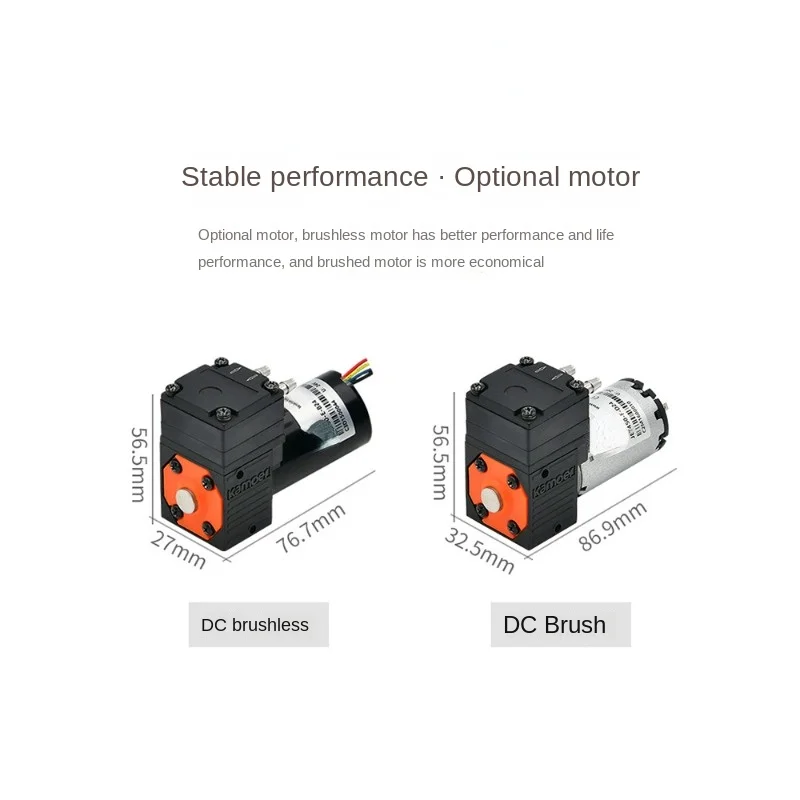 Diaphragm Pump 24V Pump Speed Control Water Pump Liquid  Small Pressure  Water Outlet Special Liquid Sampling Circulating