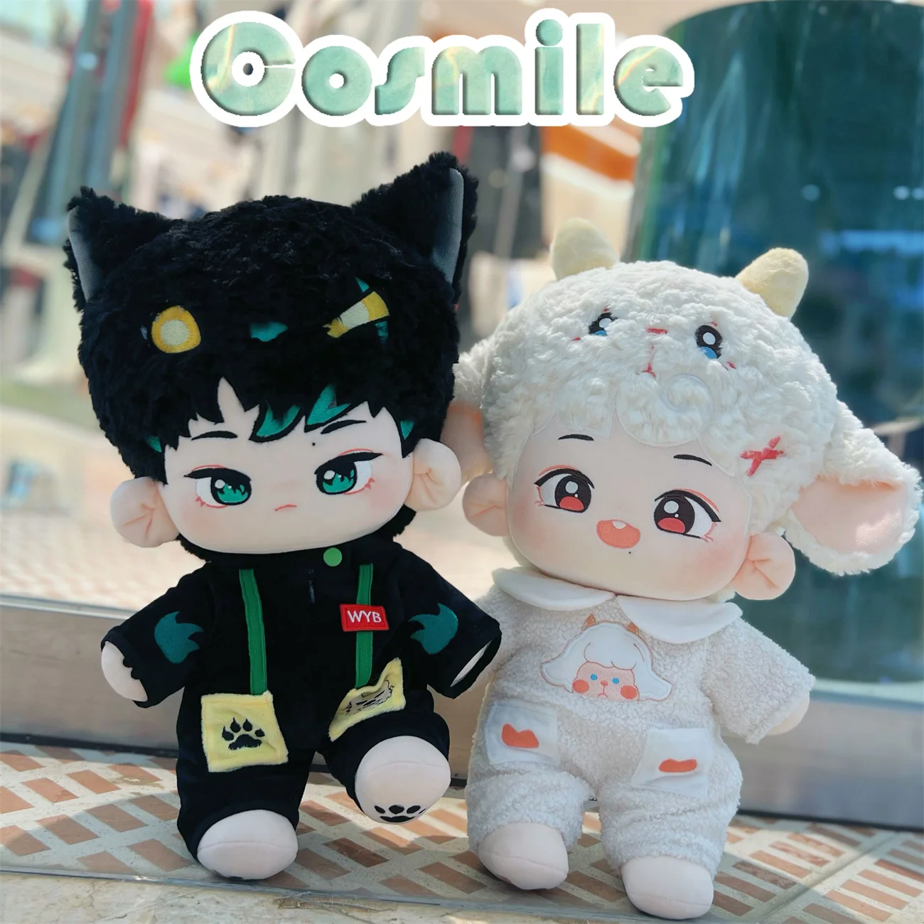 The Untamed Wang Yibo Xiao Zhan Panther SDC Street Dance Costume Stuffed Plushie Plush 40cm Starfish Doll Body Toy GG