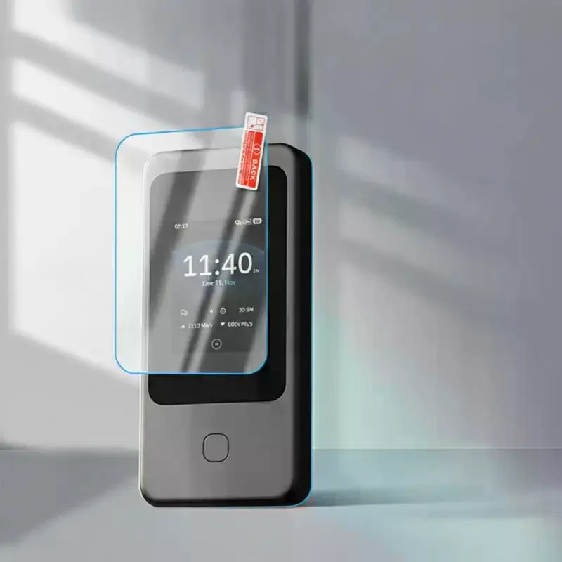 Tempered Glass Screen Protector No Adhesive Residue 2/3Pcs 9H Hardness for GL.iNet Mudi 7 GL-E5800 Touchscreen Business Trip