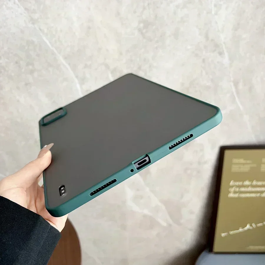 สําหรับ Xiaomi MI Pad 6 5 Pro แท็บเล็ต Matte กันกระแทกซิลิโคนกันชน Hard Back Cover สําหรับ xiaomi Mi Pad 5 6 Pro