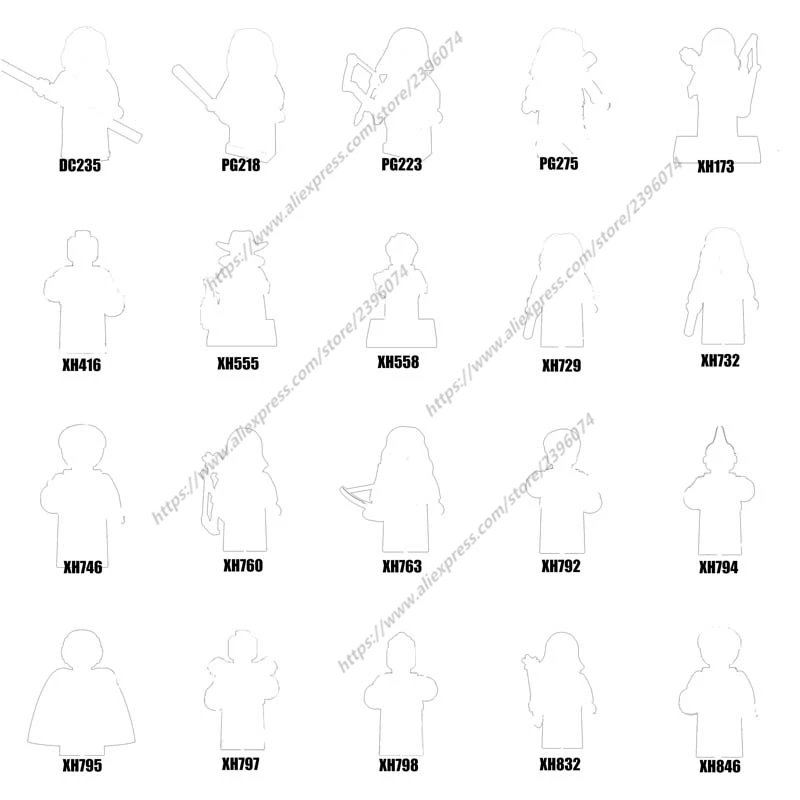 

Action Figures Building Blocks for children Series-010 Educational Toys