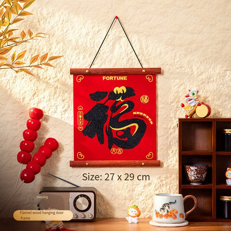 2025 New Couplets Snake Year Spring Festival Couplets Chinese New Year Fukuji Entry Door Stickers Door Decoration