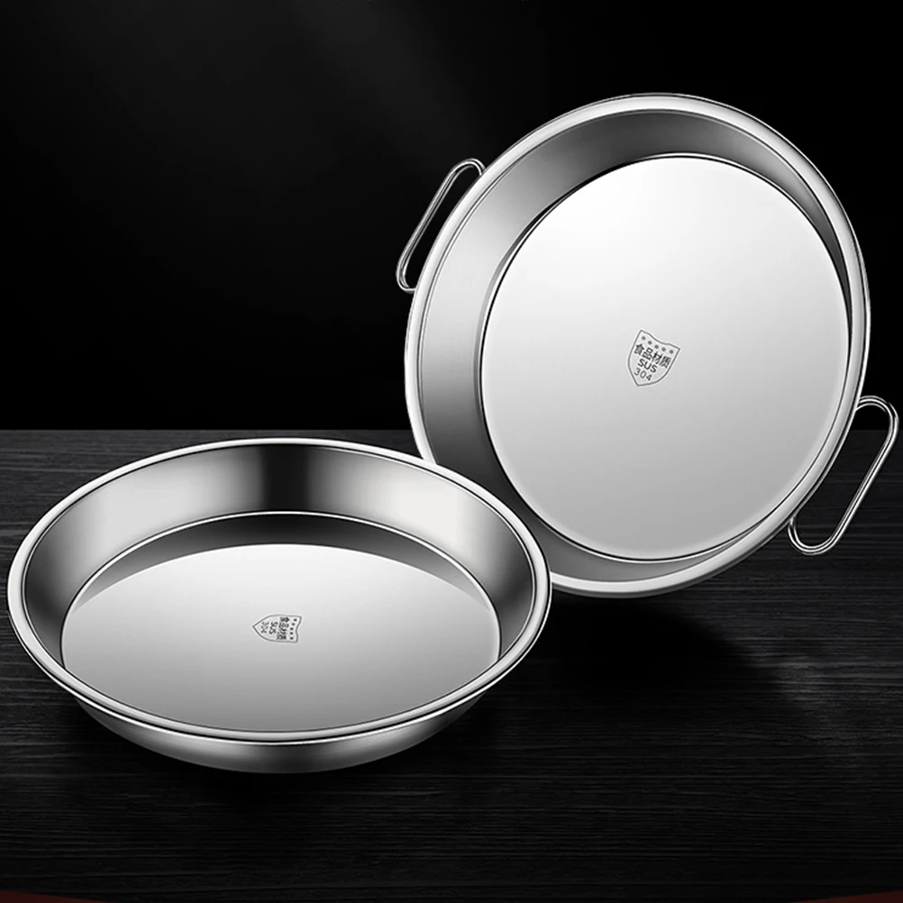 

Stainless Steel Steamer Plate Basket Flat Pot 304 Steamers for Cooking Rack Pan