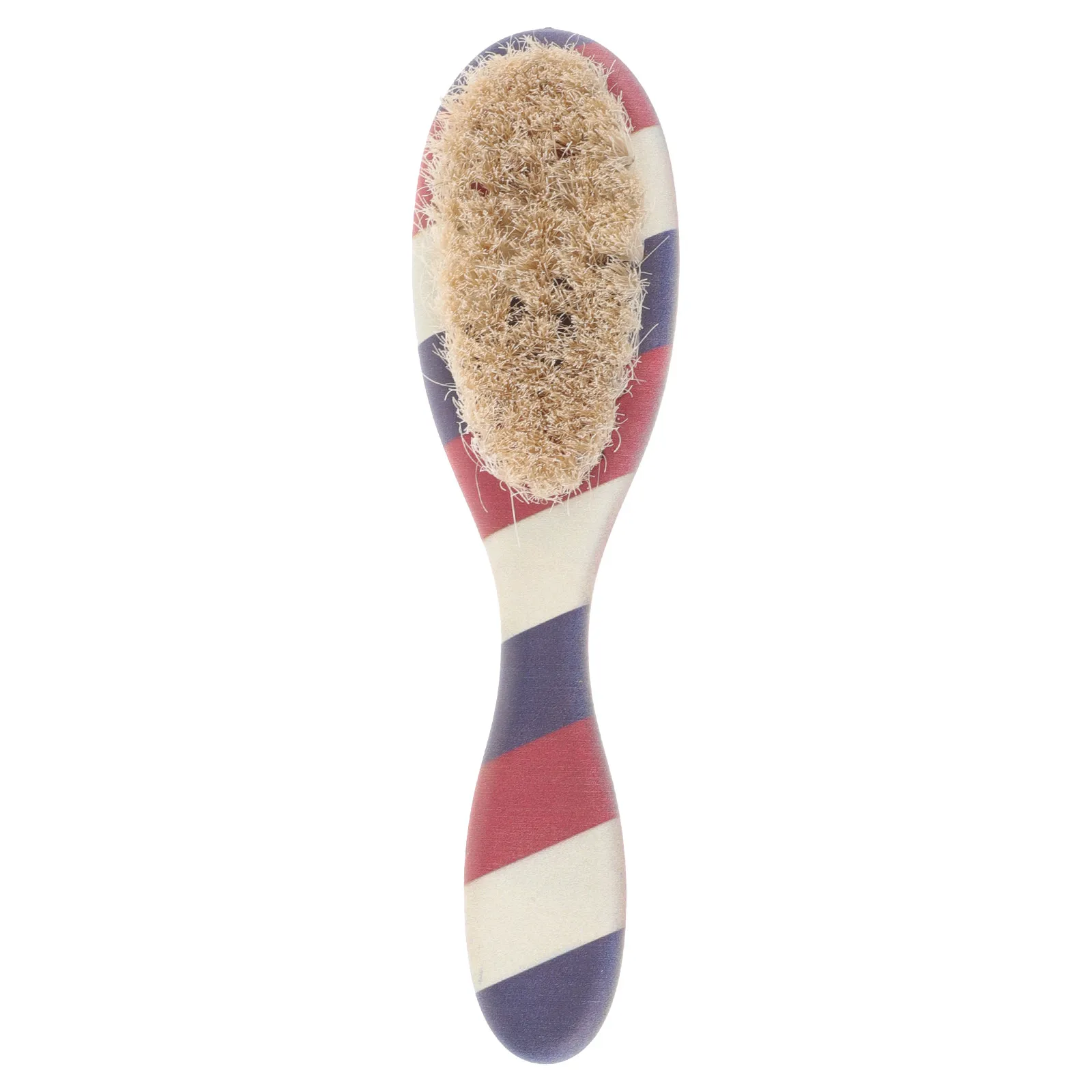 Professional Salon Beard Brush for Men Horsehair ABS Bristle Grooming Tool Beard Shaping Cleaning Scalp Hair Sweep Barber Shop
