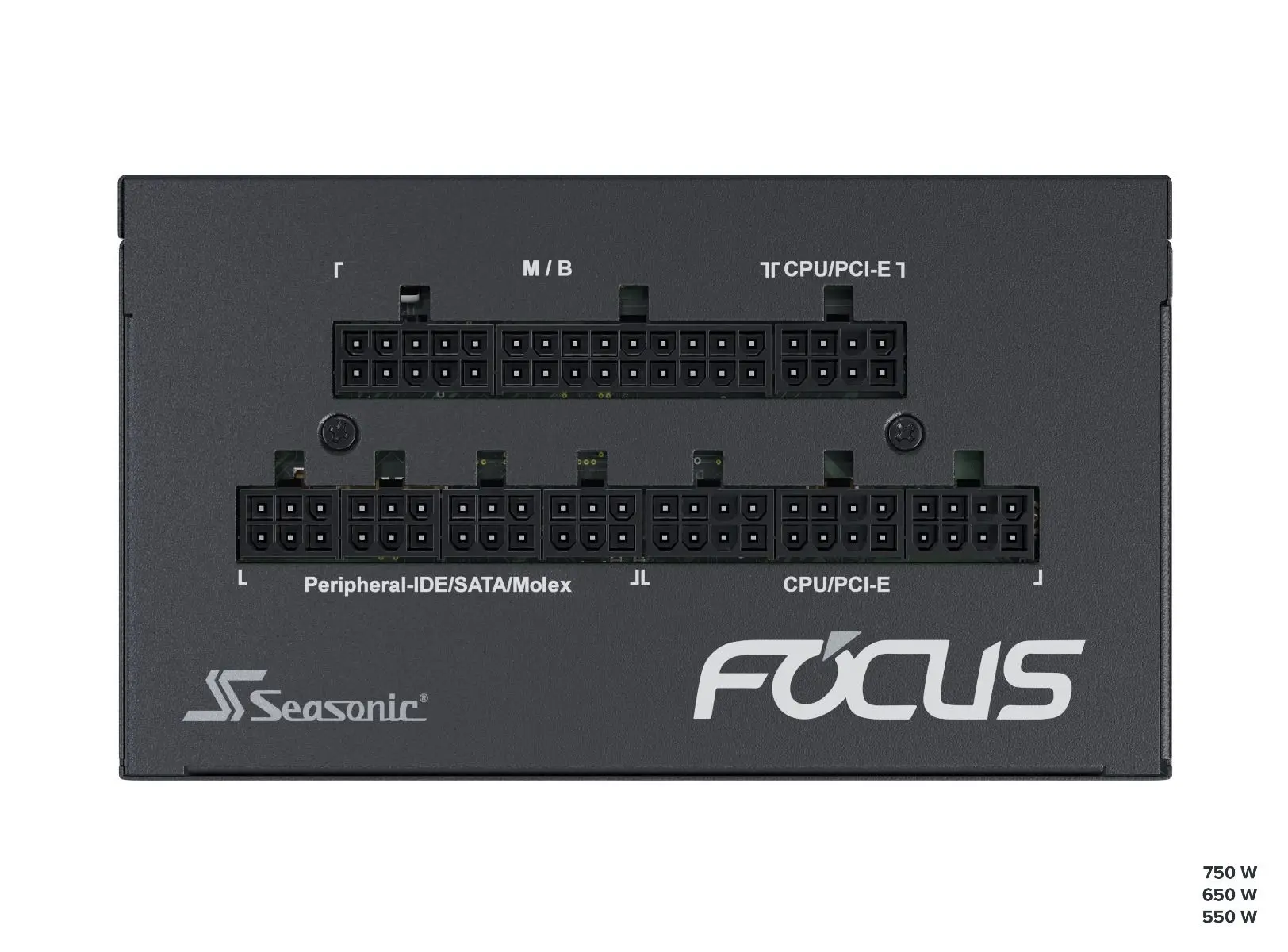 Seasonic FOCUS-GX-550 550W With Native 12VHPWR Cable Power Supply 80+Gold Full Modular power supply for pc and gaming PSU