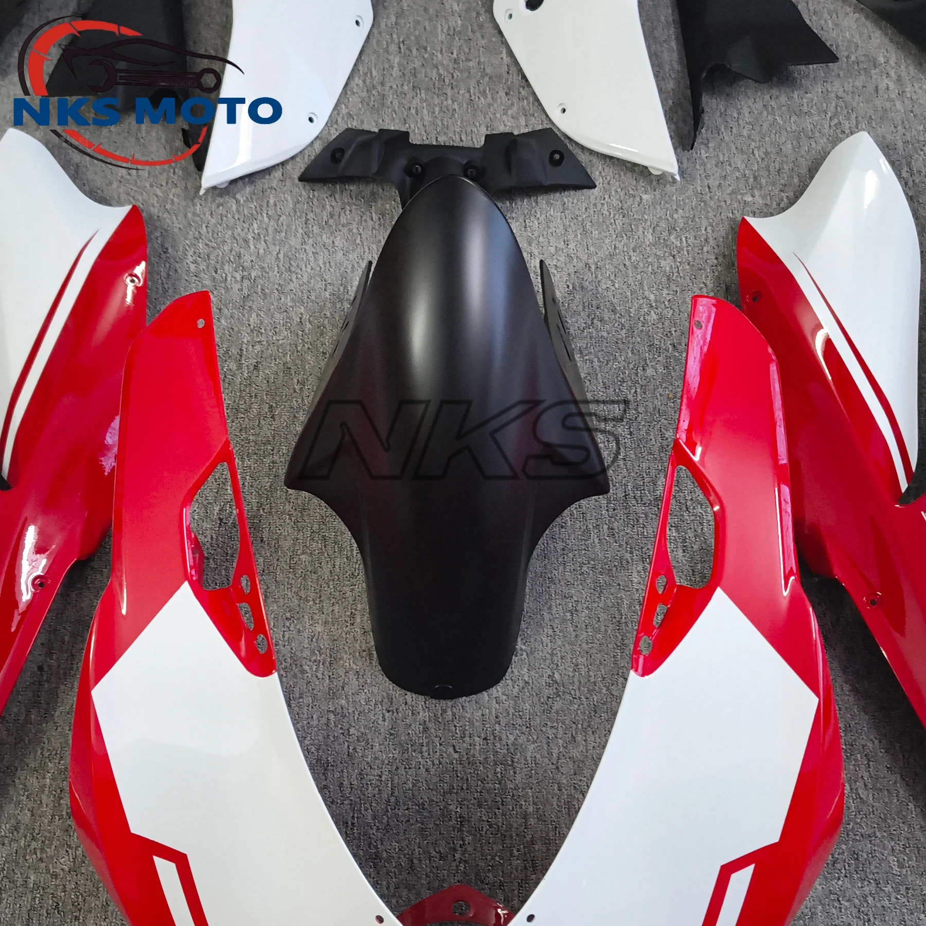 New ABS Motorcycle Fairings kit Fit For Ducati 899 1199 panigale 1199S 2012 2013 2014 2015 Custom Red White