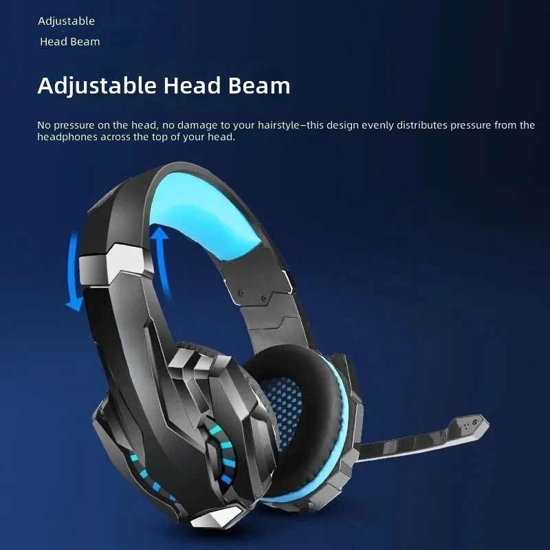 for G9000 Gaming Headset 3.5mm USB Single Jack Computer Game Headphones for PS4