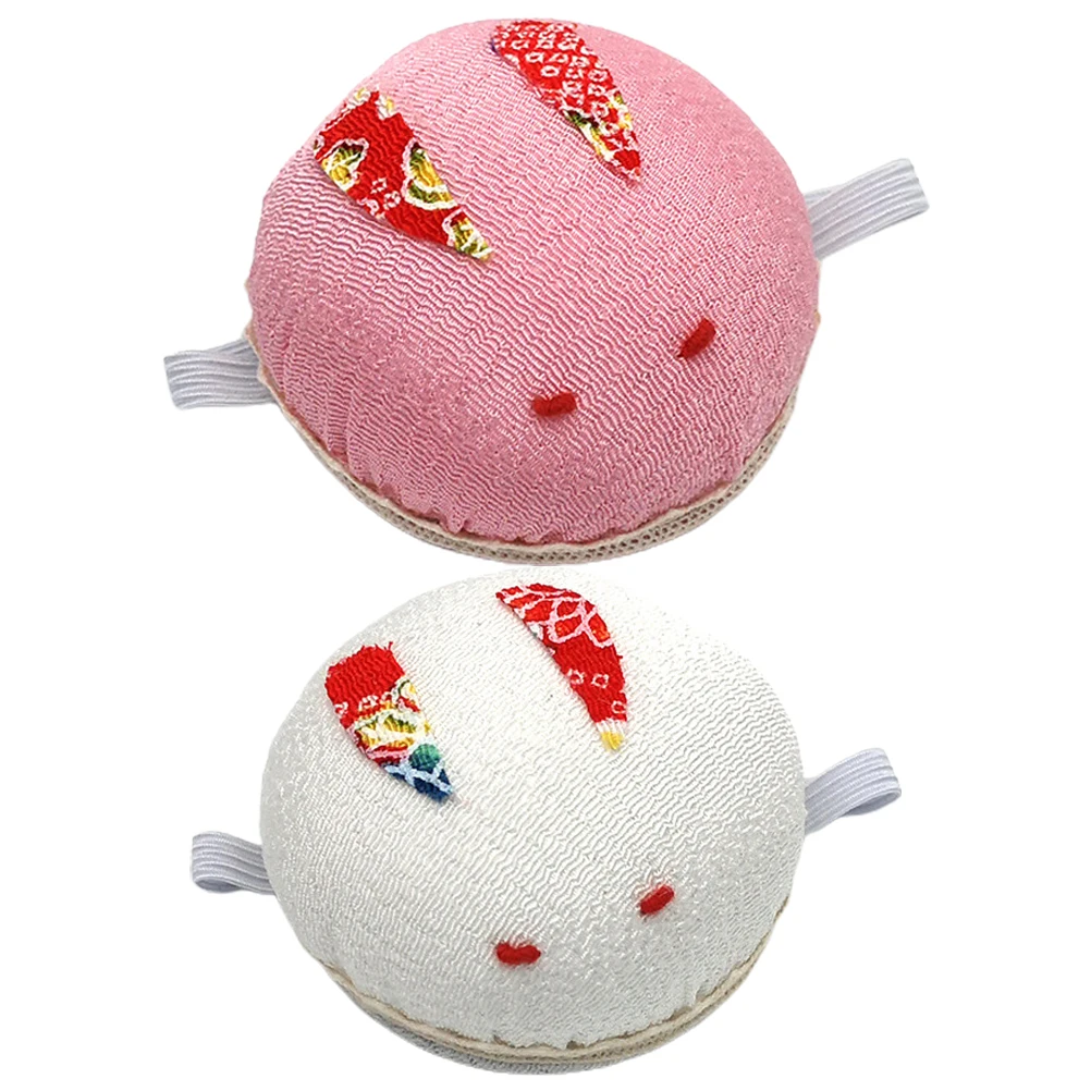 

2Pcs Rabbit Pin Cushion Cartoon Lovely Bunny Shaped Needle Organizer DIY Handcraft Sewing Tool Attractive Decor Random Pattern