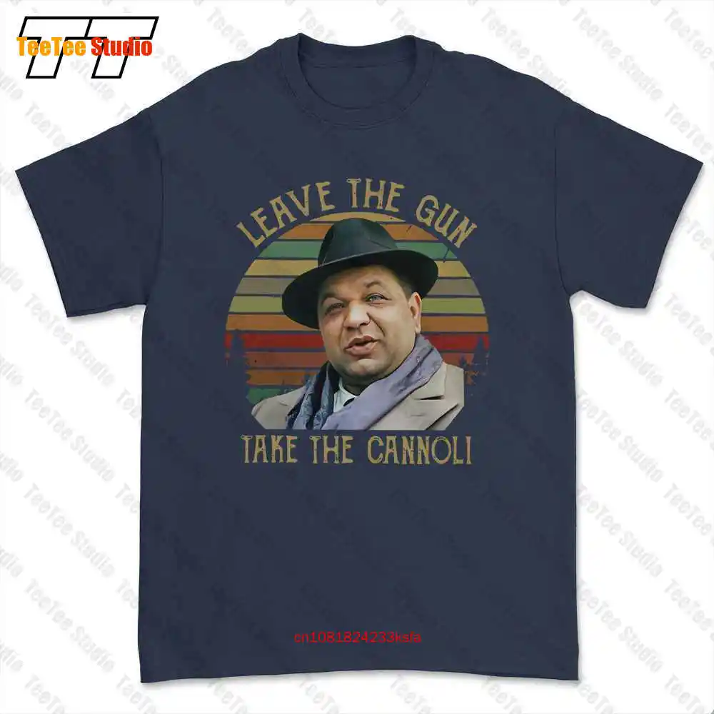 Neu The Godfather Leave The Gun Take The Cannoli T-shirt Tee MWRX