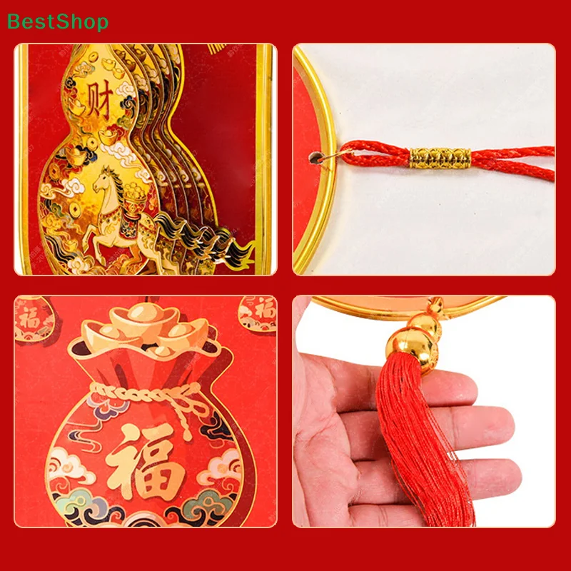 ♥Chinese New Year Red Hanging Ornaments - Fu Character & Lucky Tree Door Wall Decorations view 5