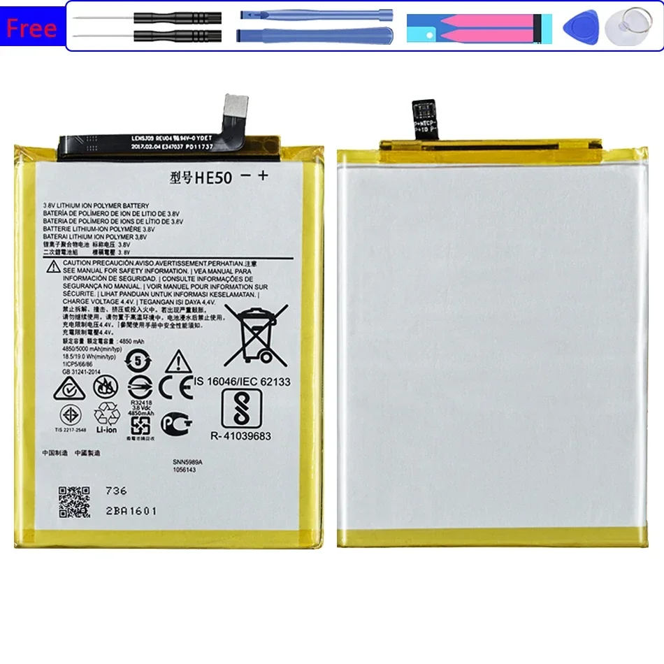 JK50 JK 50 Battery 5000mAh For Motorola Moto P30 MotoP30 Note XT1942-1 Mobile Phone Bateria