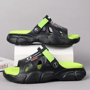 Eva Herren weiche Sandalen, Männerschuhe, Kochschuhe, sozialer Schuh, Strand, Sandel Kenner, Flat, Strand, 2022 5 Hauptverkaufsschuhe aus Weiß - №2