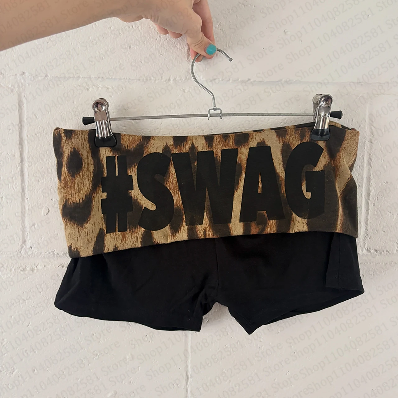 Gothic casual American retro 2000s new fashion letter print casual Gothic rock hip-hop street style girl punk emo girl Y2K