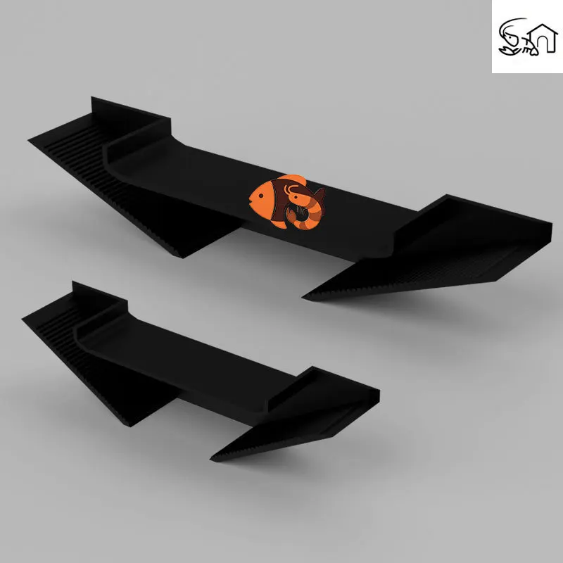 مأوى مخبأات حوض السمك، نفق متدرج للكهف تحت الأرض للأسماك والروبيان والسرطان واللعب وتربية التوريد، وتزيين خزان الأسماك #6