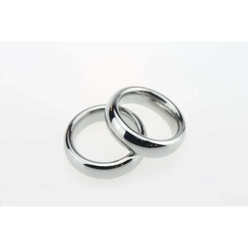 جديد 1 قطعة معدنية حميمة الفولاذ المقاوم للصدأ الانتصاب ممارسة تأخير خاتم الديك تأخير القذف حلقات القضيب لعبة الجنس للرجال