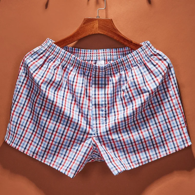 Random Colors Allo Pants Plus Pize Briefs For Men Cotton Slacks All High-waisted Big Underpants Pajama Bottom at Home High Waist
