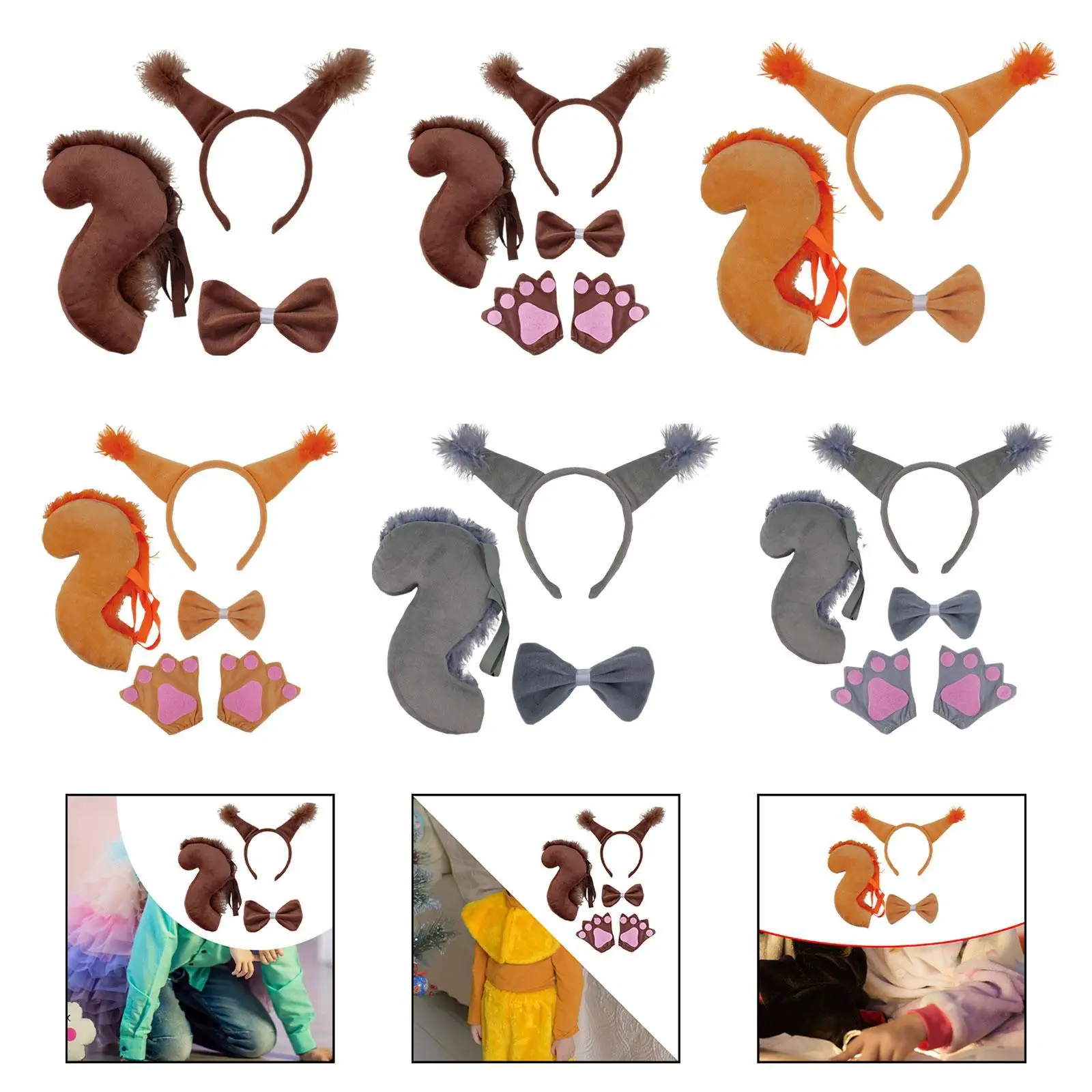 

Halloween Animals Costume Supplies Lovely Fancy Dress Bowtie for Animals Themed Parties Holiday Photo Props Night Club Halloween