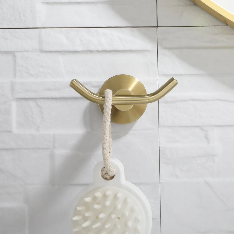 SANLUOIS Stainless Steel Hook Hanger for Kitchen Hardware Wall Hook for Bathroom Hanger Hook Towel Hook