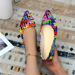 New Arrival 2024 Women Pointed Toe Beautiful and Fashion Summer Shoes Flat Ballerina Comfortable Casual Women Shoes