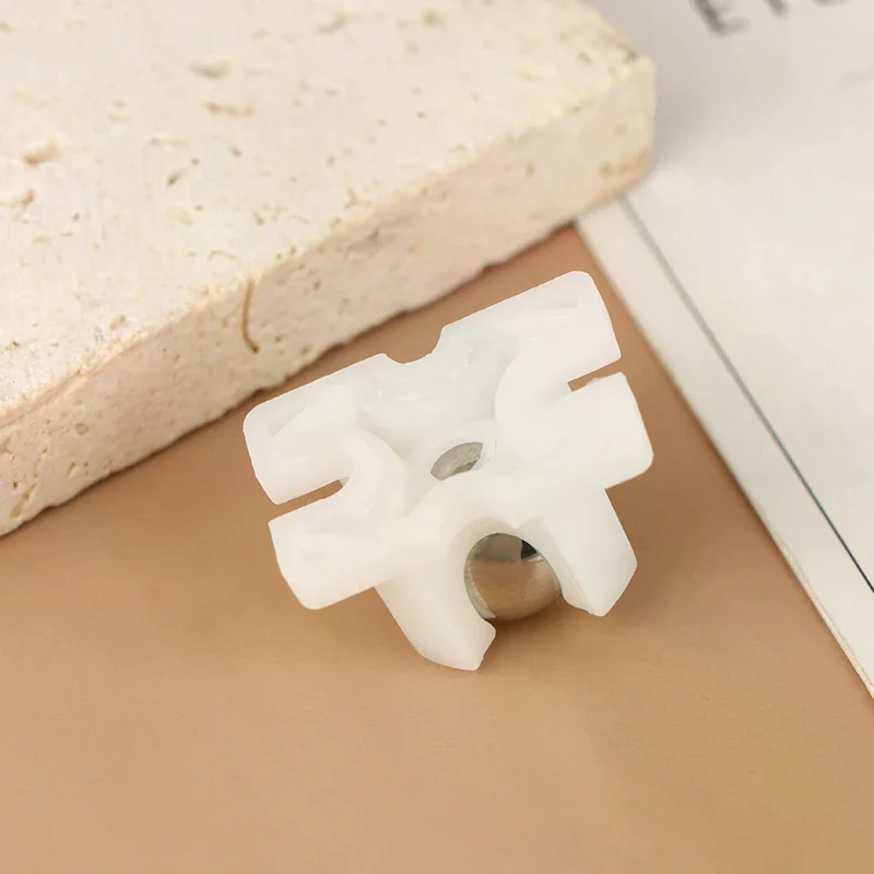 1/2 قطعة الكرة الصلب عجلة عالمية 2 عجلة ل UNO هيكل السيارة الذكية عين الثور النايلون MBOT N20 عجلات عالمية #3