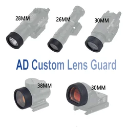 AD Custom Lens Guard Tactical M300 M600 X300 X300V Weapon LED Flashlight Protector T01 T02 MRO SRO Red Dot 26MM 28MM 30MM