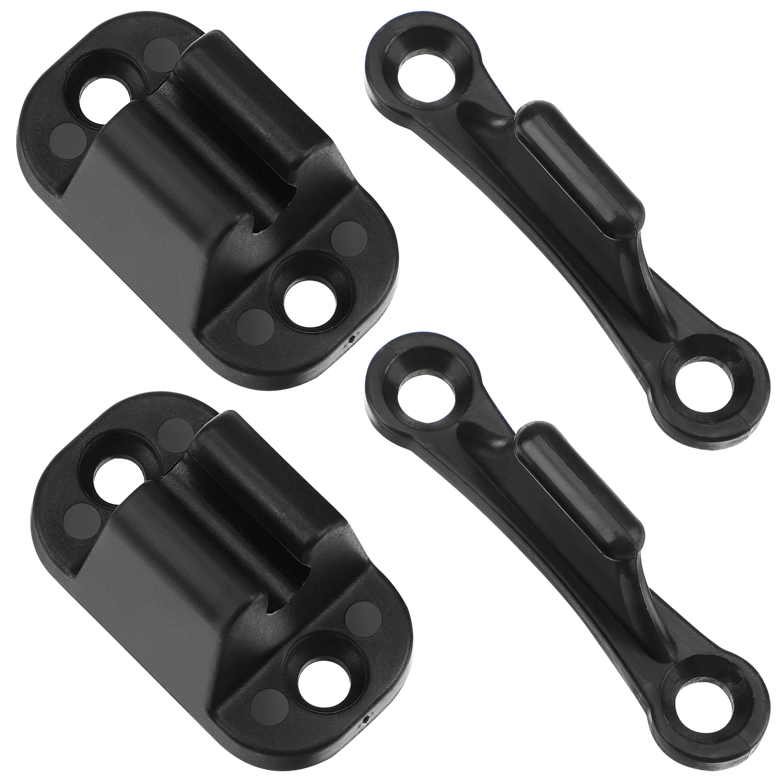 

2pcs T Shape Retainer For Camper Rv Boat Caravan Catch Durable Nylon Stop Strong Hold Easy Install Lightweight Portable Door