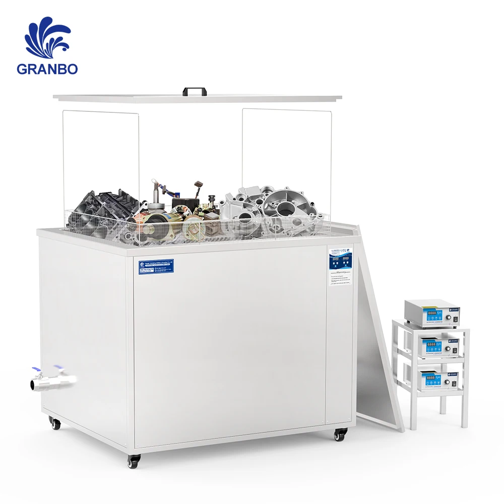 大型自動車部品用の超音波洗浄機,大型,成形,抗菌および工業用機械用,960l,7200w