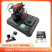 TOYAN FS-L200 Engine Model Toy Full Metal Hand-made Electric High-end Scientific Experiment Teaching Aids and Base Gift