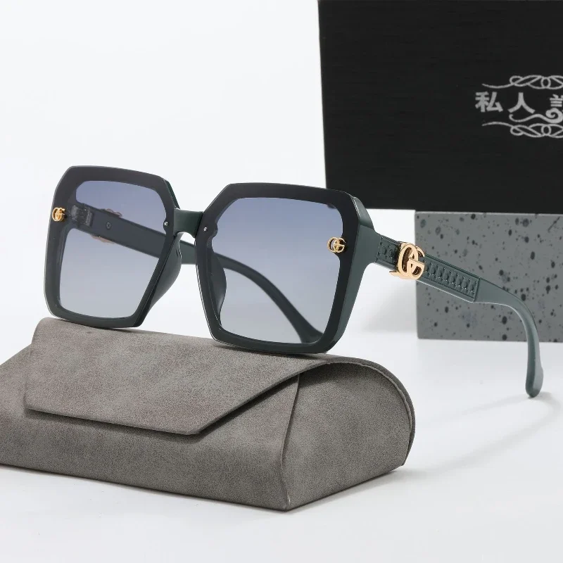 

2025 New Sunglasses Women Large Frame Sun Glasses UV Protection Female Eyeglasses Ladies Gafas De Sol Mujer Gafas De Sol Mujer