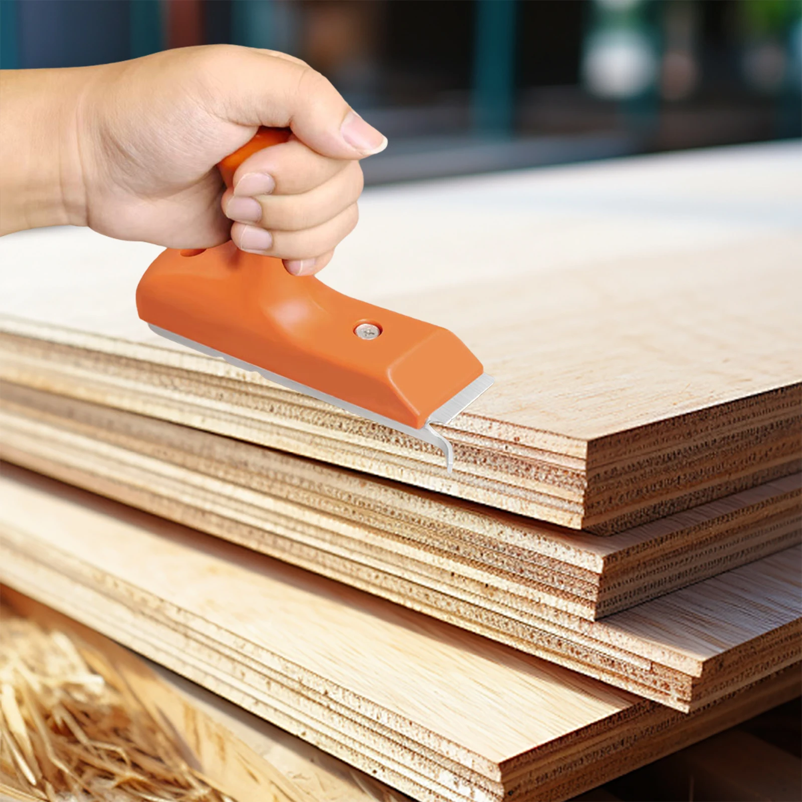 

Многофункциональный ручной инструмент 3-в-1: кромкорез, зачистной скребок, фаскосниматель для деревообработки