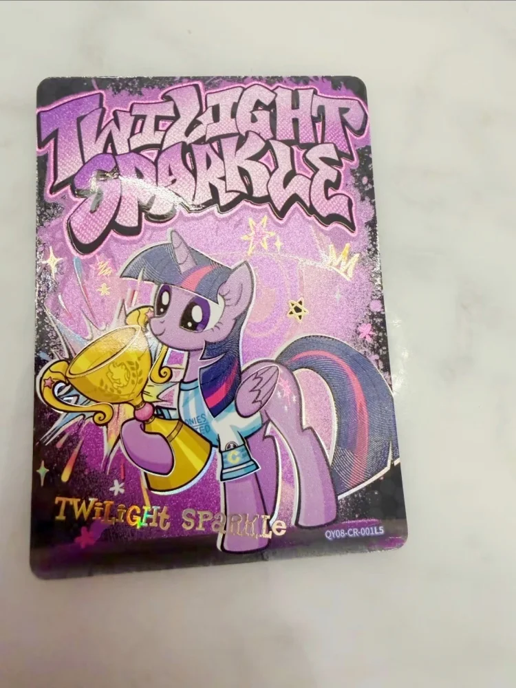 Kayou My Little Pony Authentic Official Trading Cards Full Box Fun Shadow Pack 8th Edition Cr Gilded Collectible Rare Set