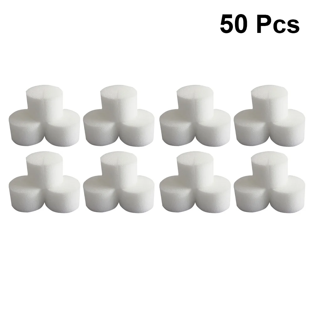 

50 шт., 44 мм, губка для посадки гидропоники, беспочвенная сетчатая ткань, дизайн для лучшей аэрации и дренажа, садоводства