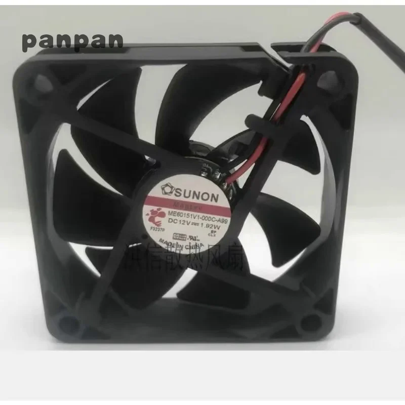 Original New Cooling Fan for SUNON ME60151V1-000C-A99 12V 1.92W Maglev Fan 6015 60*60*15mm