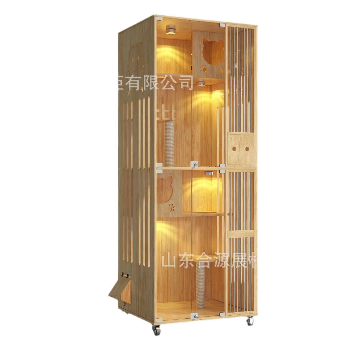 

Деревянное кошачье гнездо, шкаф для виллы, шкаф для кошек, магазин для домашних животных, большой склад по уходу, доска из цельного дерева.