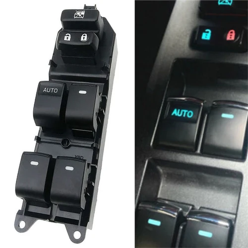 Botón de interruptor de Control maestro de ventana eléctrica para Toyota, Camry, Corolla, RAV4, Yaris 2004, 2005, 2006, 2007, 2008, 2009, 2010, 2011, 2012