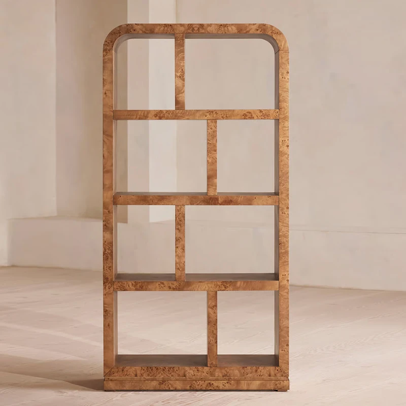 Moderne offene Bücherregale für den Innenbereich, Bücherregale für das Heimbüro, Ausstellungsregale, Bücherregale mit Stauraum, Bücherregale