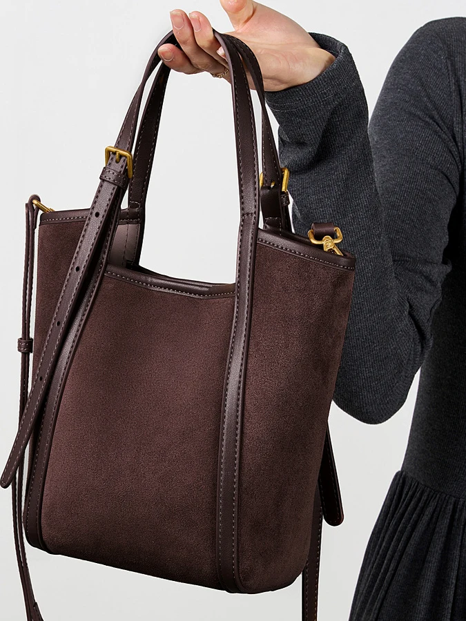 

Matted Leather Handbag Women's Single oulder Bag Commuter Casual Underarm Bag Soft Leather Handbag for Women Commuter