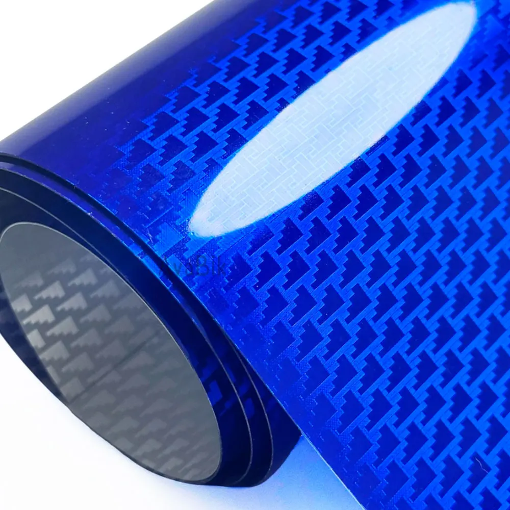 50x152cm PET-Glossy Blue Aircraft Pattern Carbon Fiber Film Car Wrap Vinyl Sticker for Car hood Tuning Stickers Adhesive Decal