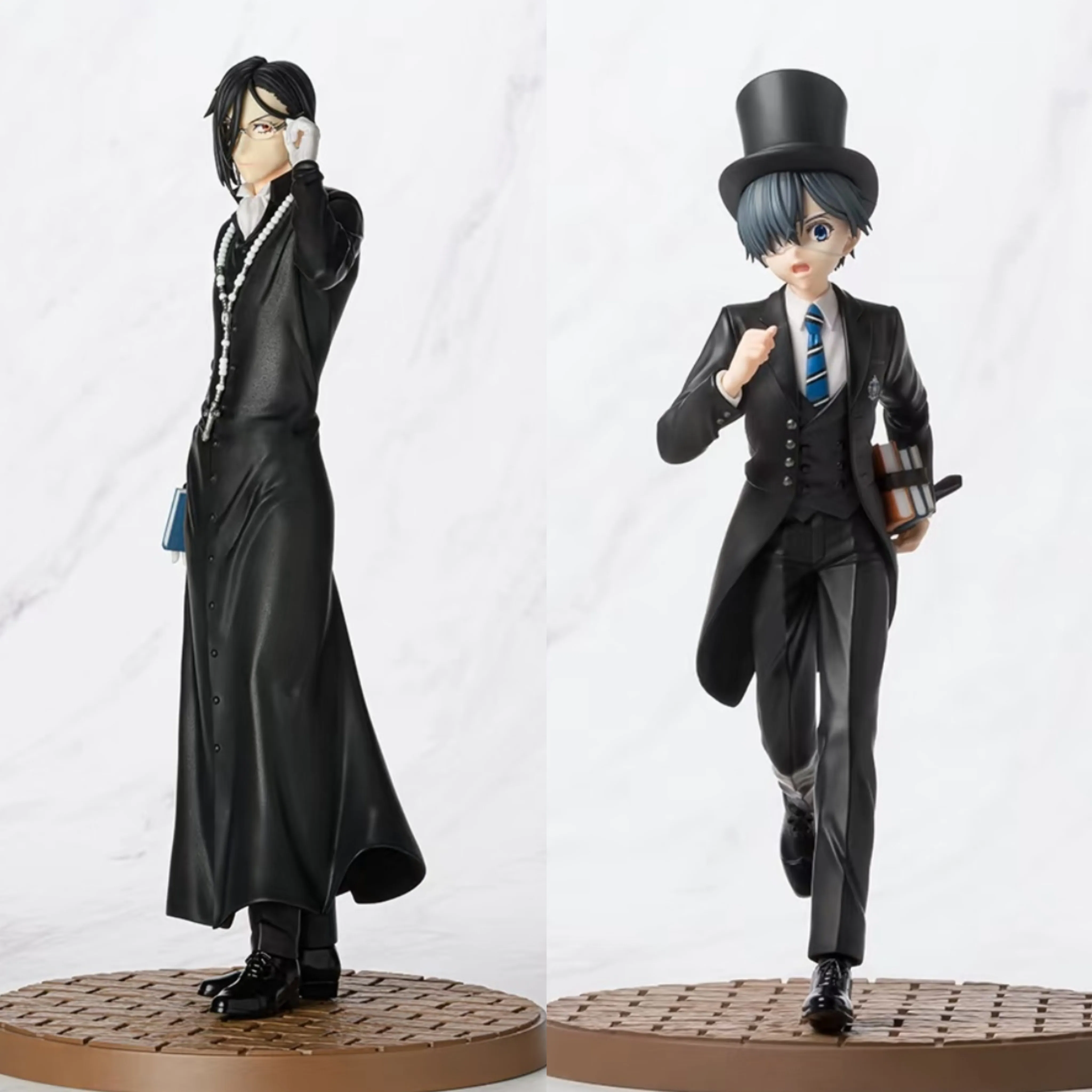 

Оригинальная аниме-фигурка SEGA Luminasta Black Butler: Себастьян Майклис, Сиэль Фантомхайв, коллекционные украшения, подарок