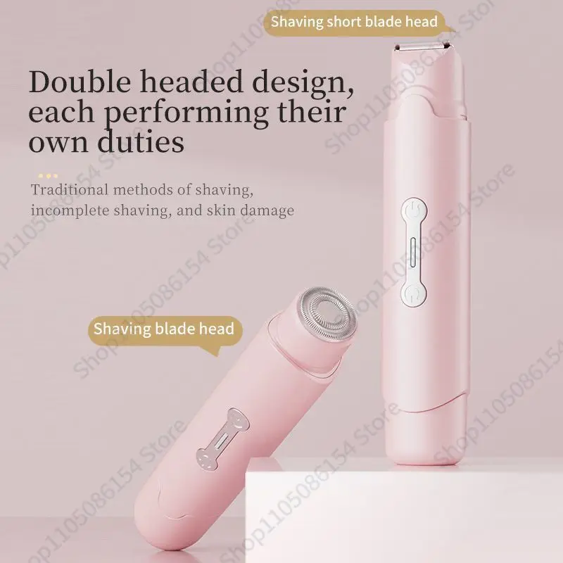 SS820 Double Head Portable Shaving Machine Full Body Underarm Hair Removal Painless Shaving Mini Hair Removal Machine