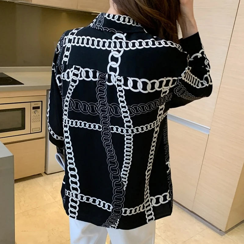 Luxury Brand Designer 2024 Summer Long Sleeve Shirts For Women Vintage Top Mujer Trf Blusas Korean Fashion Y2k Clothes