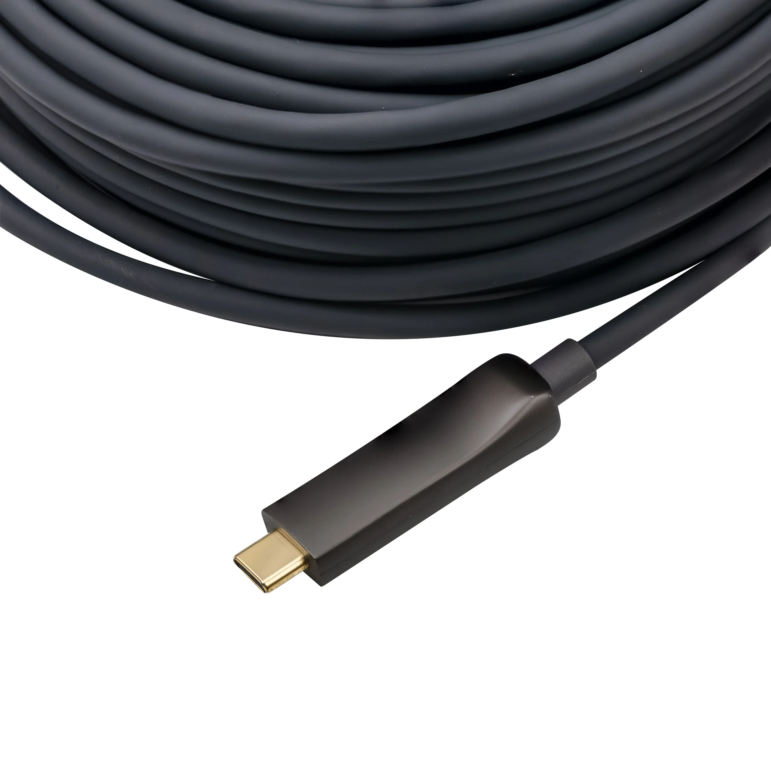 2025, USB 3.2 Typ-C auf Typ-C-Videokabel, Glasfaser übertrifft grau plattierte Anschlüsse, AOC-USB-Kabel