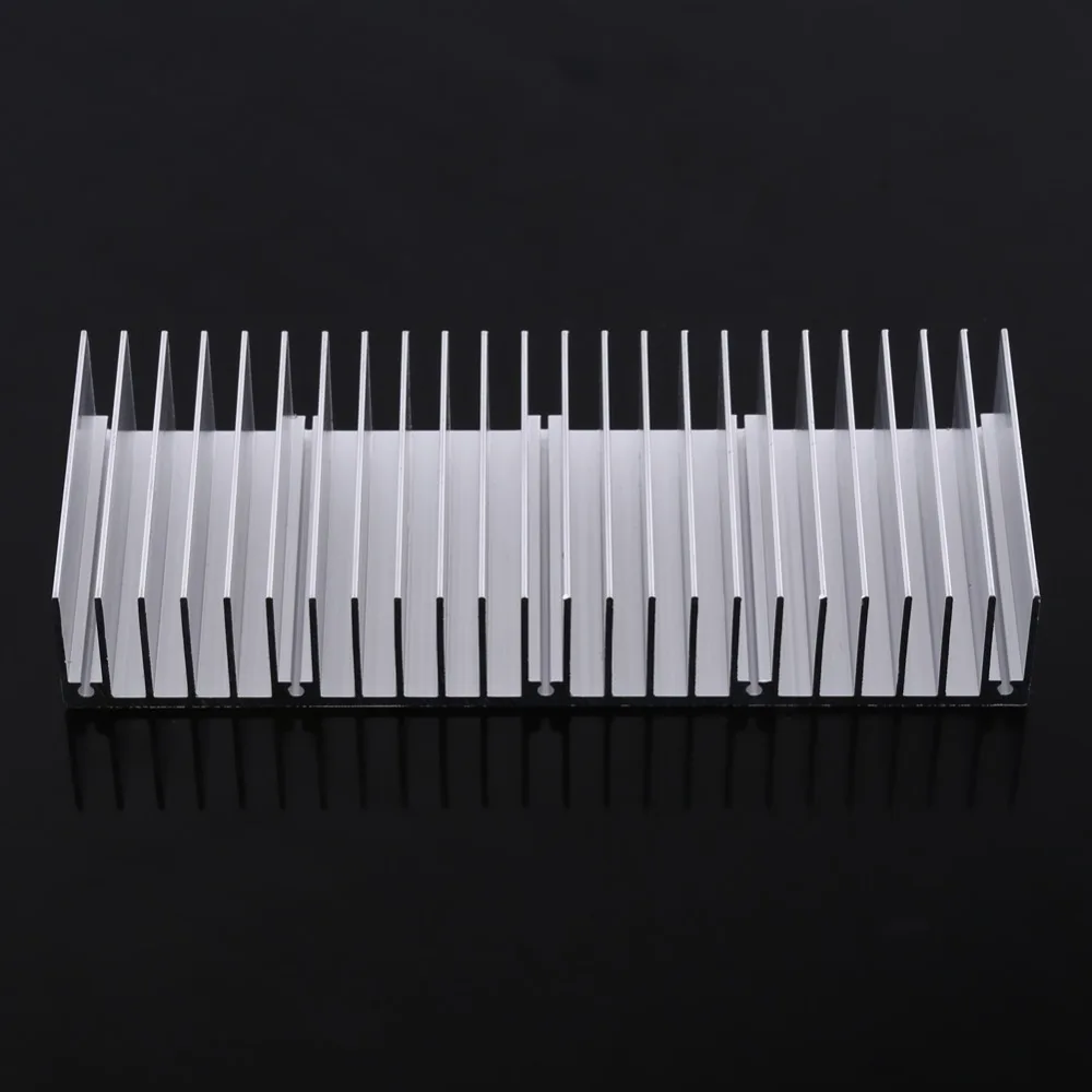 Efficient Cooling 150*60*25mm Heatsink 24 Teeth Silver Heat Sink Cooling Chip LED Cooling
