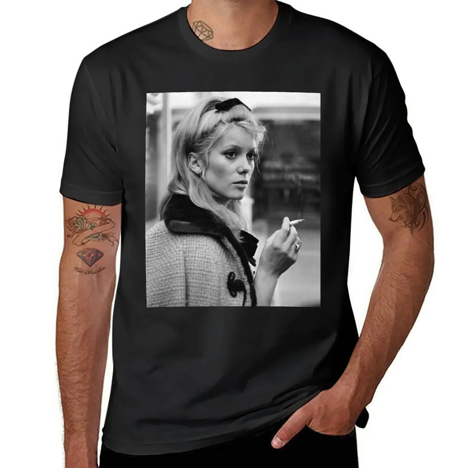 

Catherine Deneuve T-Shirt animal prinfor boys vintage anime shirt customs design your own mens graphic t-shirts big and tall