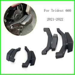 For Triumph Trident Tiger Sport 660 2021-2022 Motorcycle Falling Protector Crash Pad Frame Slider Protector Accessories