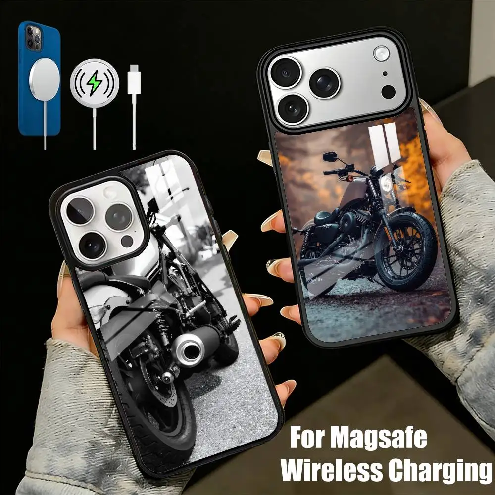 Sportster R-Retro Moto Cruiser CMX500 Phone Case For iPhone17,16,15,14,13 Plus,Pro Max Magnetic For Magsafe Wireless Charging