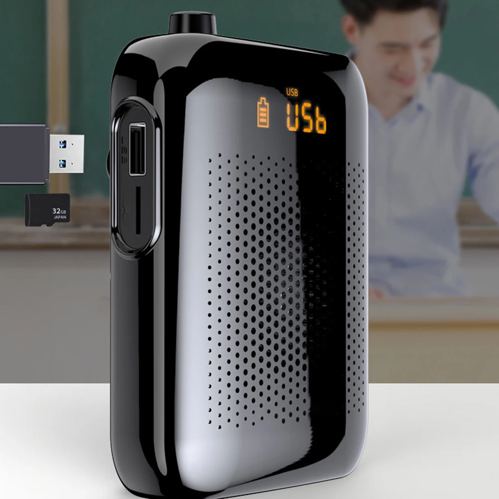 

Digital Teaching Loudspeaker Wireless Amplifier Multifunction Speakers Portable Abs Child